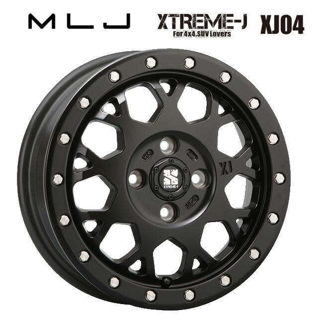 エムエルジェイ XTREME-J XJ04 サテンブラック