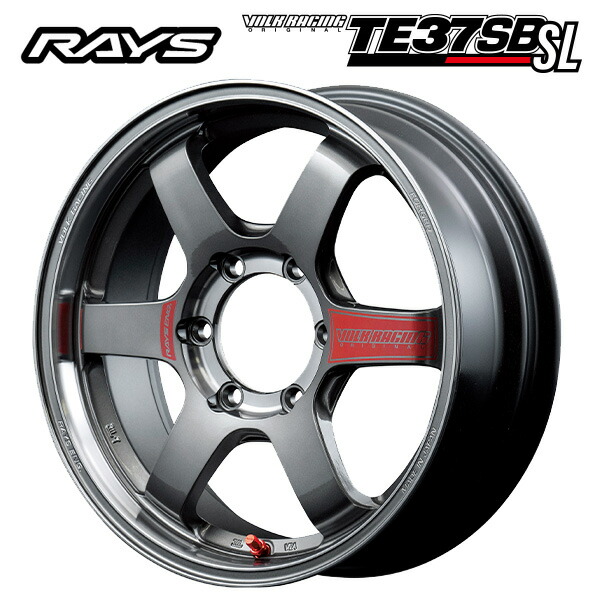 レイズ VOLK RACING TE37SB SL PG 18×8 +38 6/139.7 112新品ホイール1本