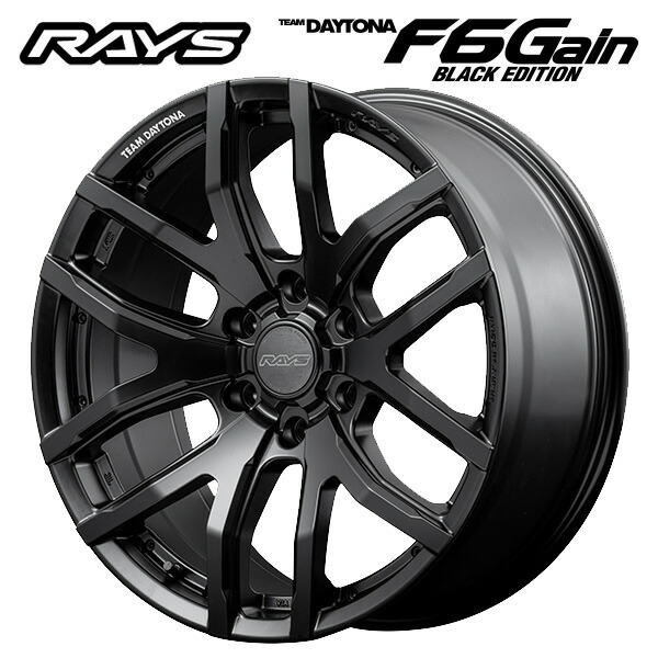 楽天市場】レイズ(RAYS) デイトナF6 Gain ブラックエディション 20 
