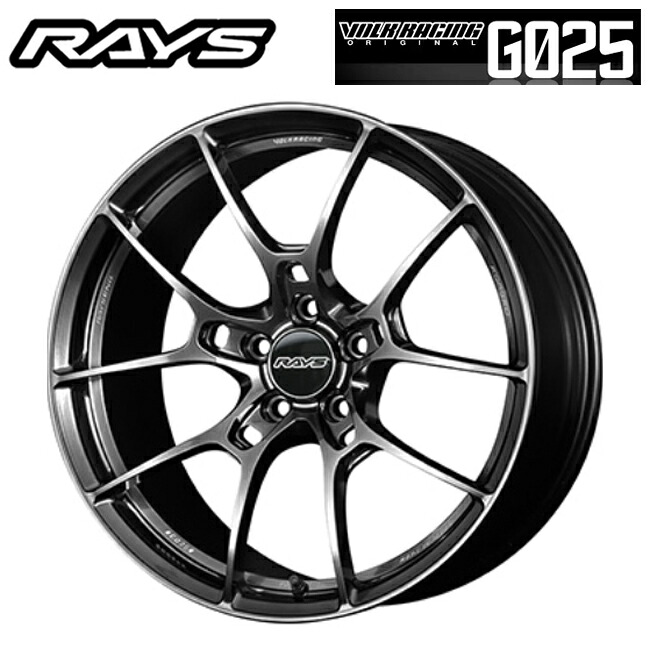 レイズ ボルクレーシング G025 HK 18×8 +45 5/114.3 新品ホイール1本