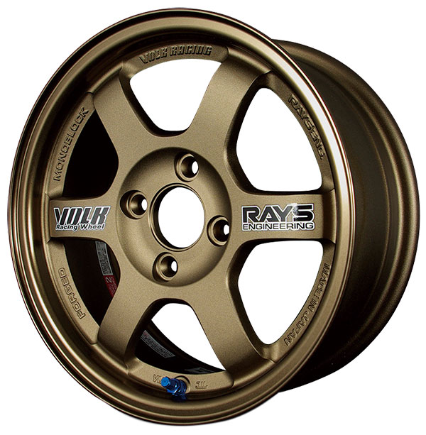 レイズ ボルクレーシング TE37 BR 14×6 +38 4/100 新品ホイール1本