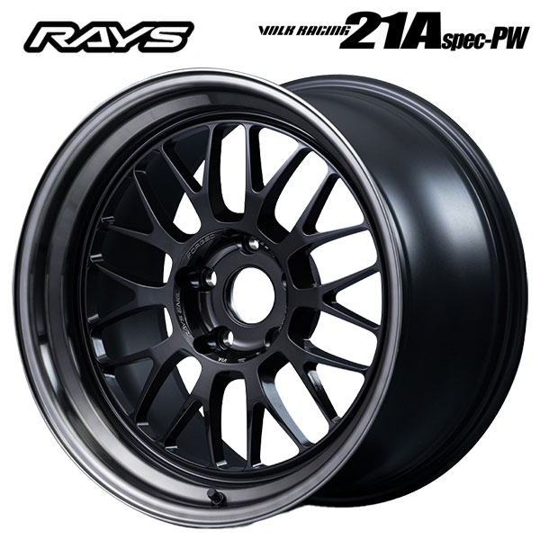 レイズ ボルクレーシング 21A スペック PW PW 18×9.5 ±0 5/114.3 73.1新品ホイール1本