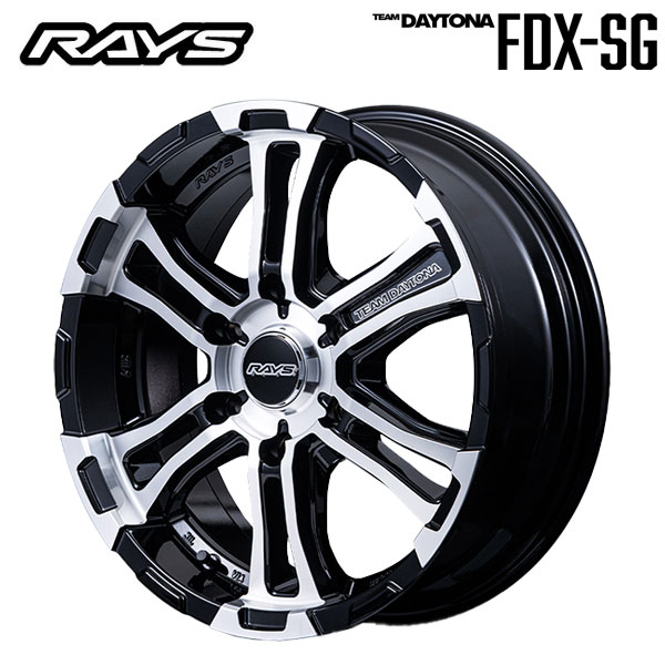レイズ チームデイトナ FDX-SG BAJ 17×6.5 +48 6/139.7 106.1新品ホイール1本