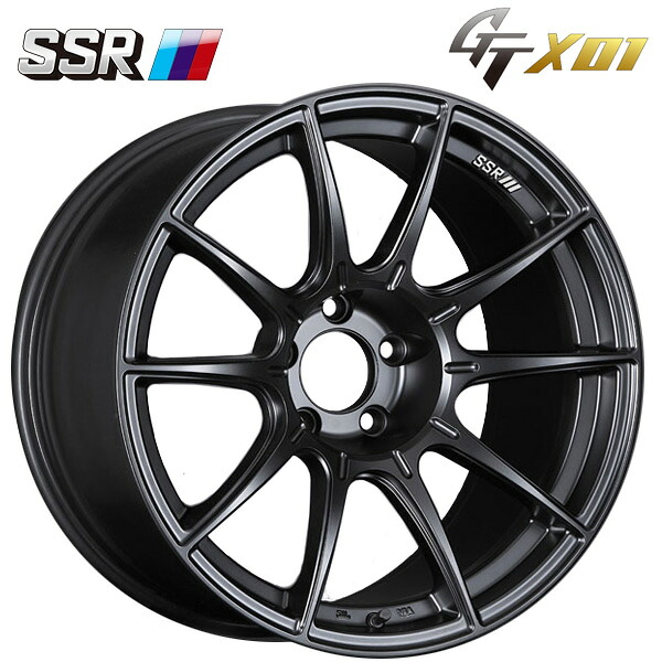 タナベ SSR GT X01 フラットブラック 17×8 +45 5/114.3 73新品ホイール1本