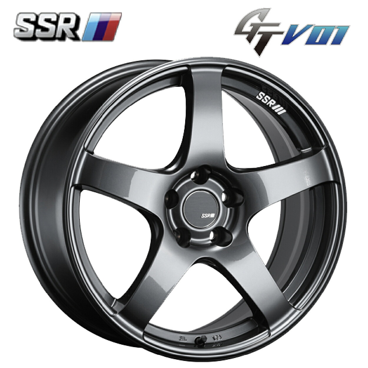 タナベ SSR GT V01 グラファイトガンメタ 19×8.5 +38 5/114.3 新品ホイール1本