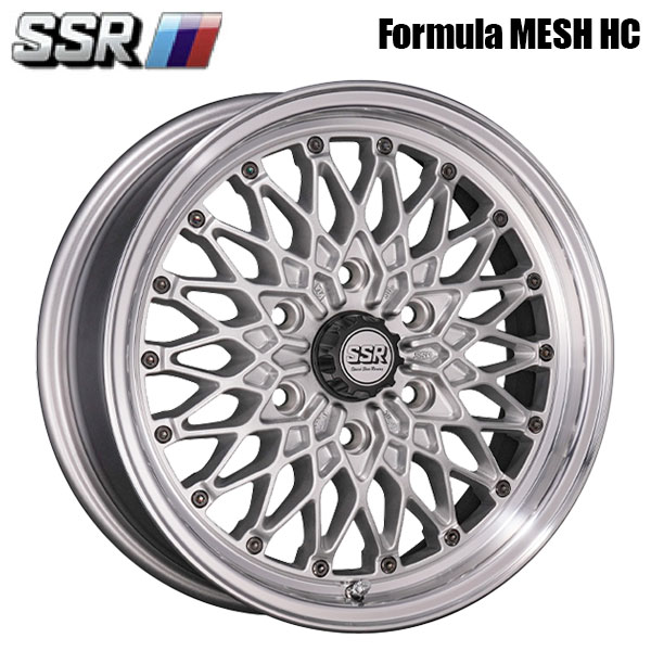 タナベ SSR フォ&mdash;ミュラー メッシュ HC シルバー 17&times;6.5 +38 6/139.7 106.1新品ホイール1本｜タイヤホイール専門店コニシタイヤ