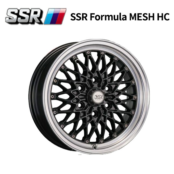 タナベ SSR フォ&mdash;ミュラー メッシュ HC ブラック 17&times;6.5 +38 6/139.7 106.1新品ホイール1本｜タイヤホイール専門店コニシタイヤ