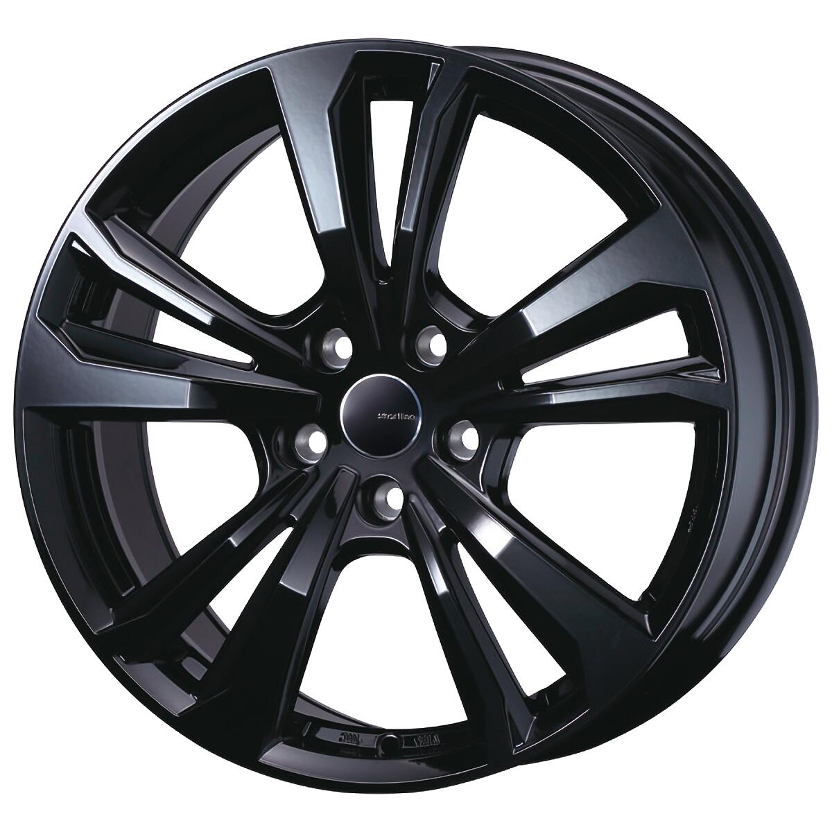 ティーエーエス スマートライン 365 ブラック 17×7 +52 5/112 66.6新品ホイール1本