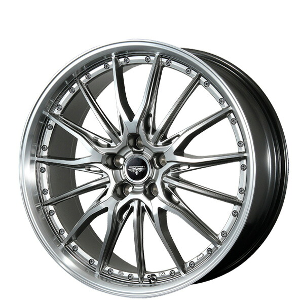トピー ドルフレン ヒューヴァー ハイパーシルバー 20×8.5 +45 5/114.3 73新品ホイール1本