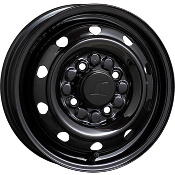 楽天市場】[ホイールのみ単品4本セット] TOPY 軽自動車 M74BK 12インチ