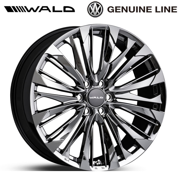ヴァルド ジェニュインライン FS001 DBC 24×10 +55 6/139.7 95.1新品ホイール1本
