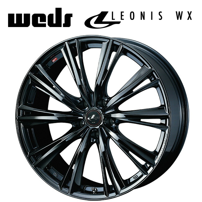 ウェッズ レオニス WX BMC1 18×7 +53 5/114.3 73新品ホイール1本 26,172円