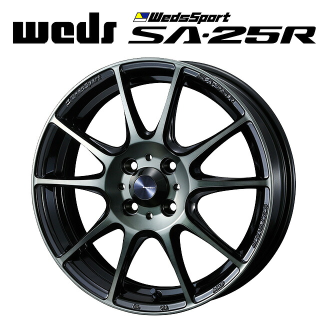 ウェッズ ウェッズスポーツ SA25R WBC 16×5 +45 4/100 65新品ホイール1本