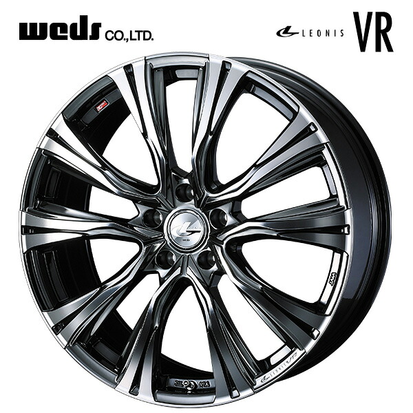 ウェッズ レオニス VR BMCMC 19×8 +43M15ナット対応 5/114.3 73新品ホイール1本|タイヤホイール専門店コニシタイヤ