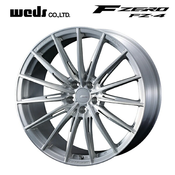 ウェッズ エフゼロ FZ-4 BRUSHED 18×8 +45 5/114.3 73新品ホイール1本