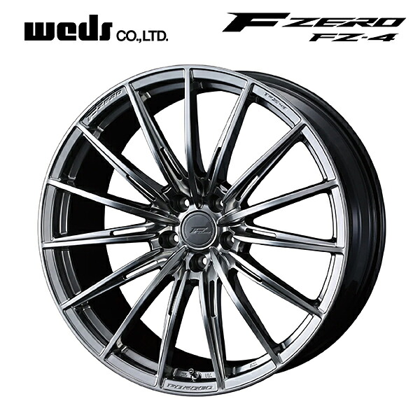 ウェッズ エフゼロ FZ-4 DIAMOND BLACK 19×8 +35 5/114.3 73新品ホイール1本|タイヤホイール専門店コニシタイヤ