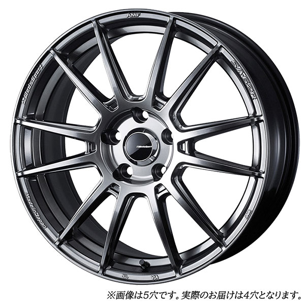 ウェッズ ウェッズスポーツ SA62R PSB 16×5 +45 4/100 65新品ホイール1本