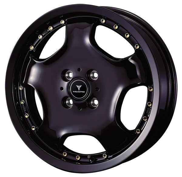 ウェッズ NOVARIS  ASSET D1 # ブラック/ゴールドピアス