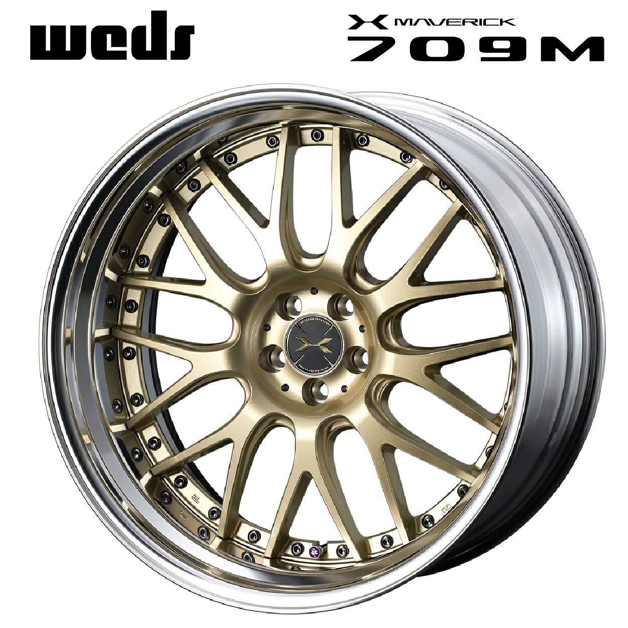 ウェッズ マーベリック 709M(ノーマルリム) サムライゴールド 20×9.5 / 新品ホイール1本|タイヤホイール専門店コニシタイヤ