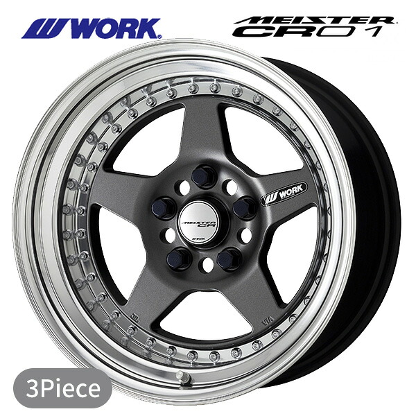 ワーク マイスター CR01 MGM 15×9 4/114.3 新品ホイール1本
