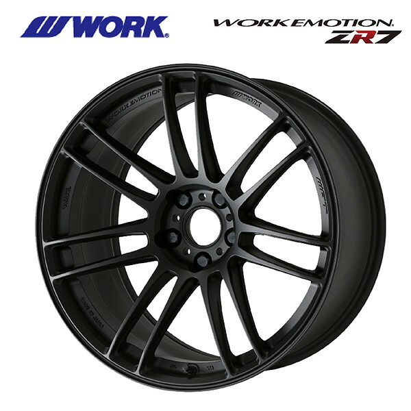 ワーク エモーション ZR7 MBL 19×10.5 +22 5/114.3 73.3新品ホイール1本