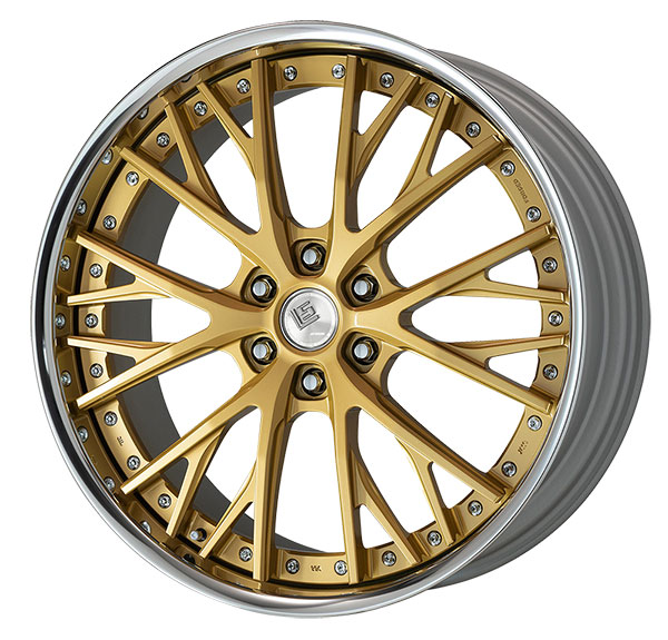 ワーク LS バサラ SUV GLD 22×11.5 6/139.7 新品ホイール1本