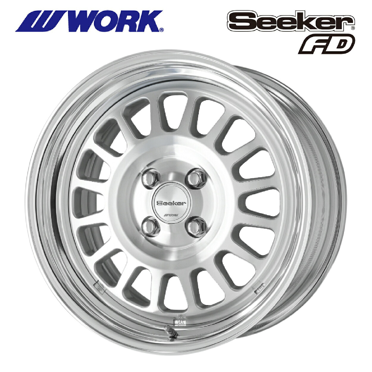 ワーク シーカー FD MSP 16×6.5 4/100 新品ホイール1本