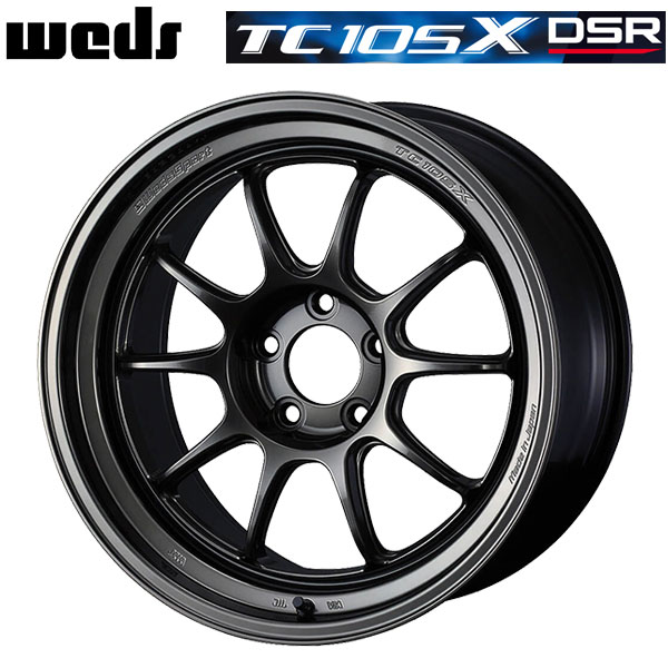 ウェッズ ウェッズスポーツ TC105X DSR EJ-TITAN 18×9 +35 5/114.3 73新品ホイール1本