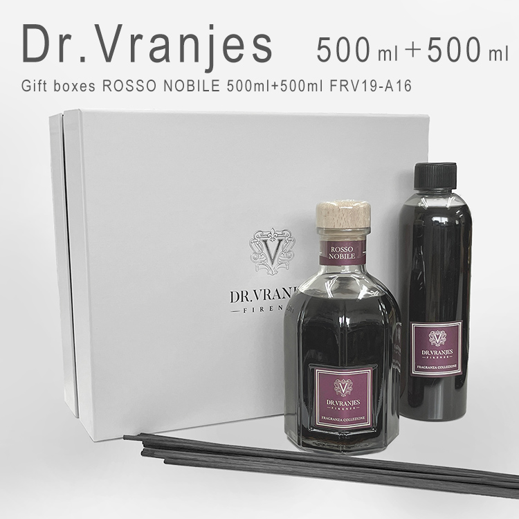 Dr. Vranjes Rosso Nobile 250ml Diffuser + 150ml Refill Red Gift Set (U.P :  $175)