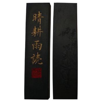 松煙墨 晴耕雨読 4.0丁型 (鈴鹿墨)｜書道用品専門店 弘梅堂
