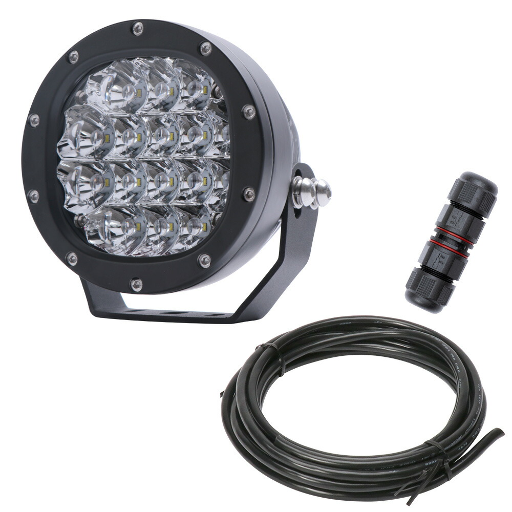 楽天市場】サーチライト LED 船舶 370w 【13ヶ月保証付き】 漁船 LEDライト 24v 12v 対応 高出力 33300ルーメン 探照灯 船舶用品  船 ボート 小型船舶 マリンサーチライト 強力 防水 照射距離700m以上 スポット/拡散 切替レンズ付き デッキライト 作業灯 投光器 重機 ...