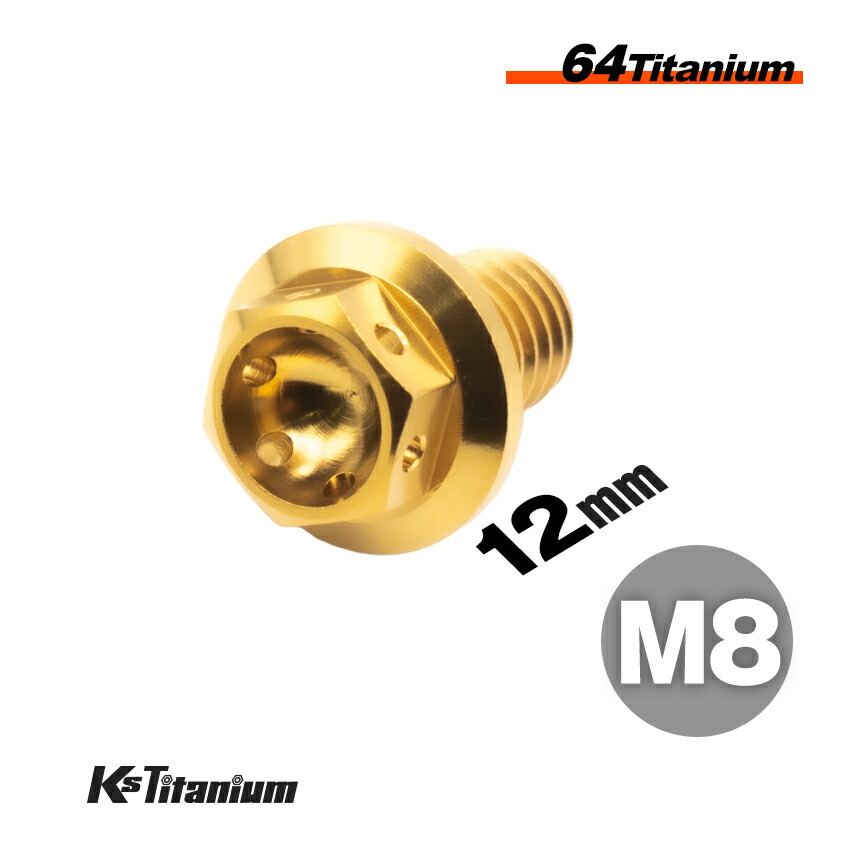 Buell用Gr5 UNC1/4チタンボルトセット(Tear) 2本入:Buell用Gr5チタンボルトUNC1/4-20x1/2ショルダー付 - メルカリ