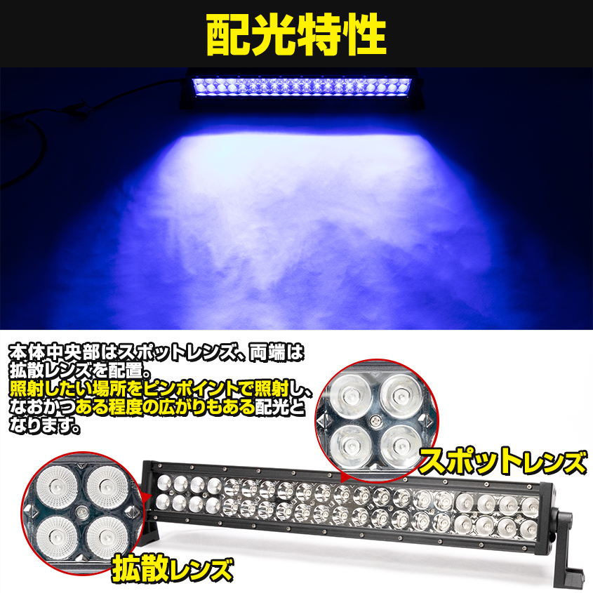 イカ釣り 集魚灯 ブルー 1w 青色 Led 3wチップ搭載 タチウオ アジ イサキ におすすめ ライト 船 ボート 集魚ライト 12v 24v 対応 Rvcconst Com