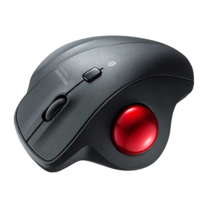Bluetoothトラックボール　≪サンワサプライ≫　MA-BTTB130BK 【離島 発送不可】