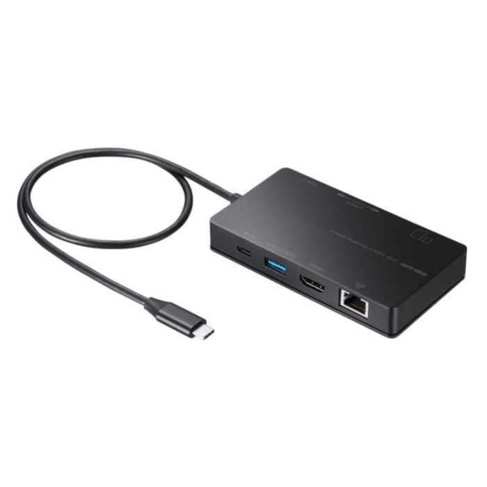 USB Type-C ドッキングステーション　≪サンワサプライ≫　USB-DKM3BK　【送料無料】【離島 発送不可】