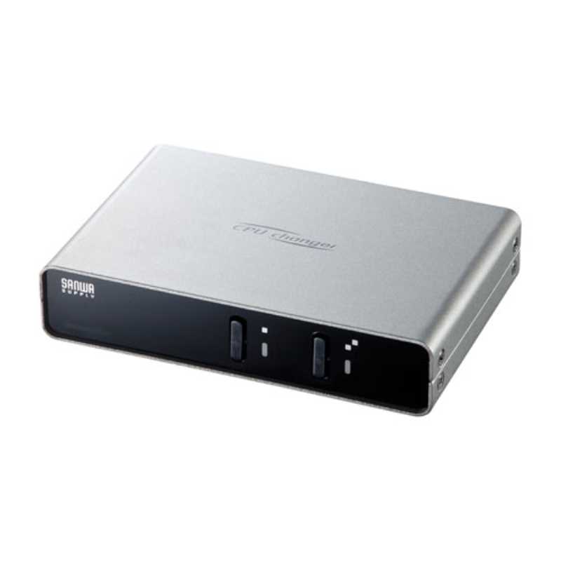 マイコン自動小銃うつり変わり器（2:1） ≪サンワサプライ≫ SW-KVM2LPN2 【貨物輸送無料】【離島 送りとどける不可】