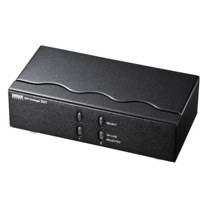 ディスプレイ切替器（DVI24pin用）・2回路　≪サンワサプライ≫　SW-EDV2N2　【送料無料】【離島 発送不可】