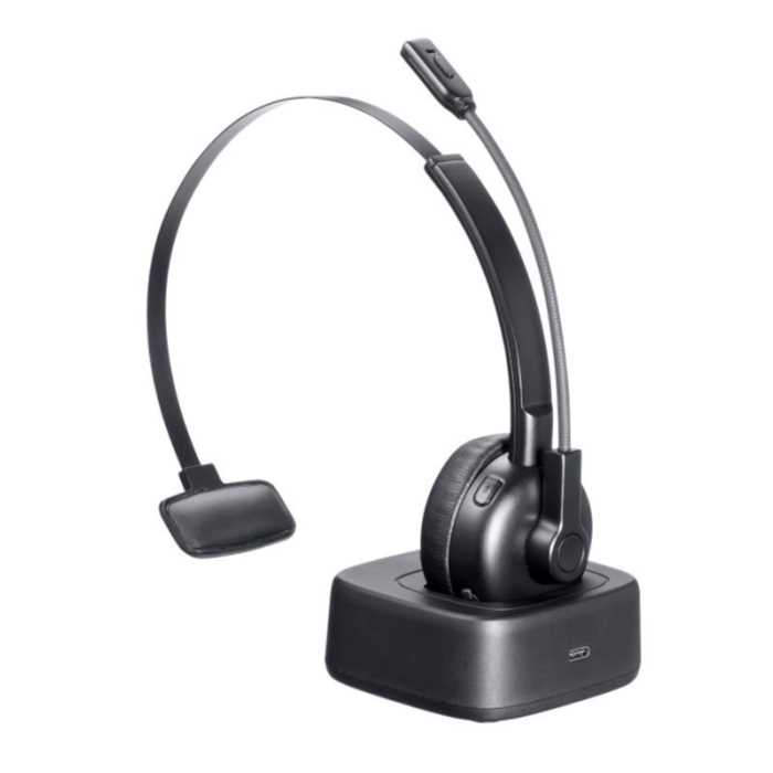 Bluetoothヘッドセット（単一指向性マイク・充電クレードル付き）　≪サンワサプライ≫　MM-BTMH67BK　【送料無料】【離島 発送不可】