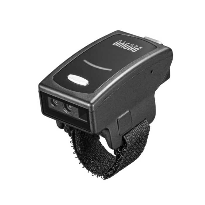 Bluetooth2次元バーコードリーダー（リングタイプ）　≪サンワサプライ≫　BCR-BT2D5BK　【離島 発送不可】｜ＫＳＴＡＲセレクトＳＨＯＰ