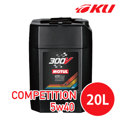 人気ショップ 国内正規品 MOTUL 300V COMPETITION 5W-40 20L×1缶