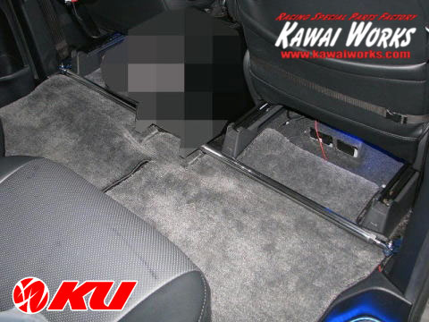 カワイ製作所 フロアバー トヨタ ノア / VOXY ZRR70/75 '07/6~’13/12 TY1360-FBM-00【沖縄・離島発送不可】【同梱発送/代引き不可】カワイワークス|エンジンオイル通販 KU店