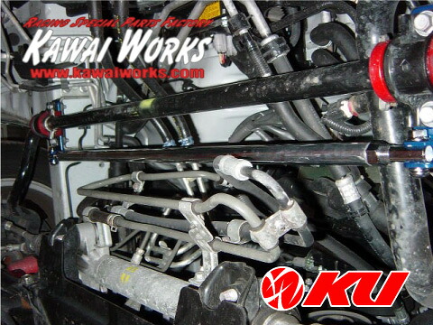 カワイ製作所 フロントモノコックバー トヨタ ハイエース TRH214W用 TY1151-MOF-00【沖縄・離島発送不可】【同梱発送/代引き不可】カワイワークス|エンジンオイル通販 KU店