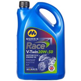 Morris Lubricants Race Vツインエンジンオイル | Oil Viscosity 20W50Size5 Litre