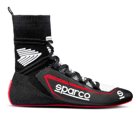 ☆最安挑戦中☆ NEWカラー Sparco スパルコ X-Light +レースブーツ シューズ Black/red【シューズ/グローブ を同時購入で合計金額から500円引き】