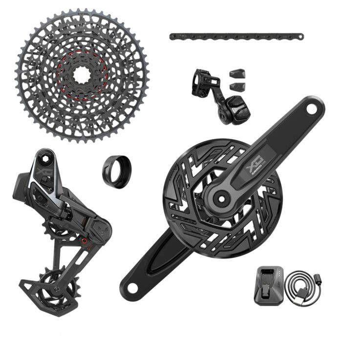 SRAM ゲットー 鷲 X0 AXS T印字機 E-自動自転車用12段変速烏合の衆仕掛ける