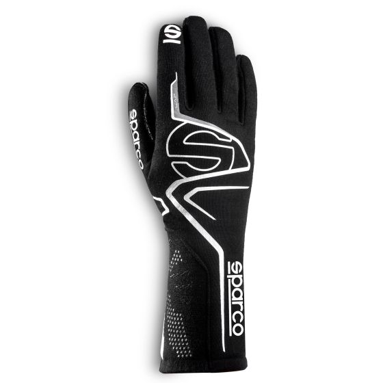 Sparco Lap Race Gloves スパルコ ラップ レース グローブ Black / White FIA 8856-2018