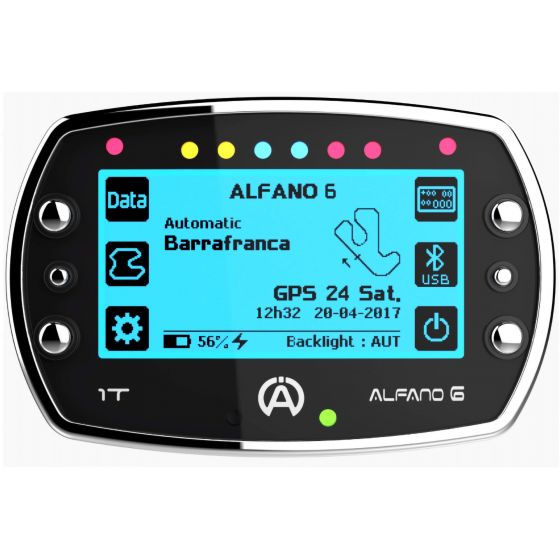 楽天市場】Alfano アルファノ 6 1T GPSカートラップタイマー/データ