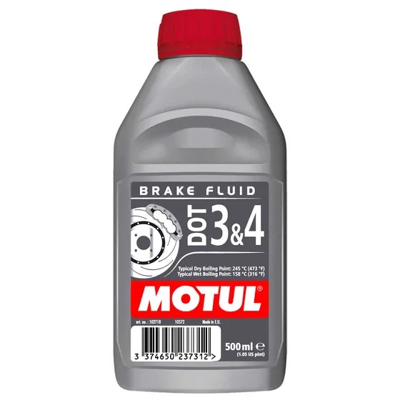 Motul モチュール DOT 3 & 4 Synthetic　ブレーキフルード