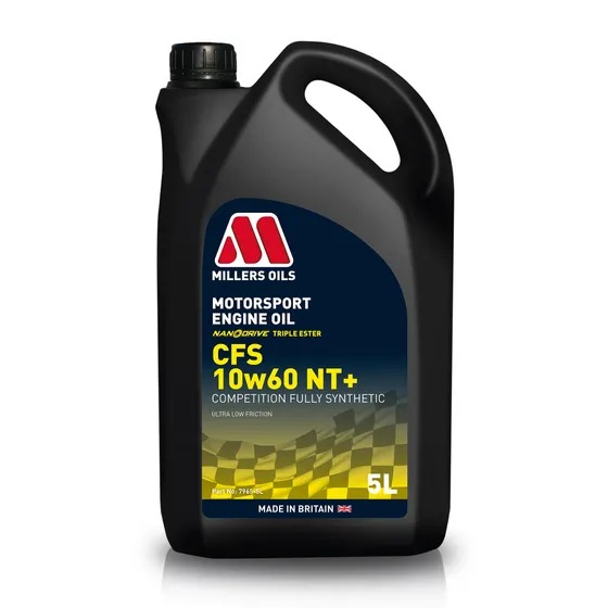 本国生産品 Millers Oils CFS NTPlus ミラーズオイル CFS NT+ ナノドライブ 10W60 合成モータースポーツエンジンオイル