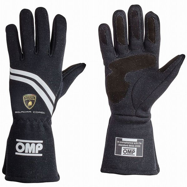 OMP オーエムピー Official Automobili Lamborghini Dijonレースグローブ ディジョン｜くじらRacing